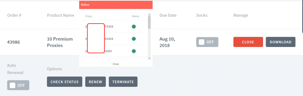 lime proxies details