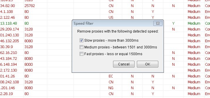 scrapebox proxies filter