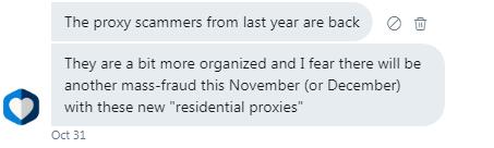 proxy scammers