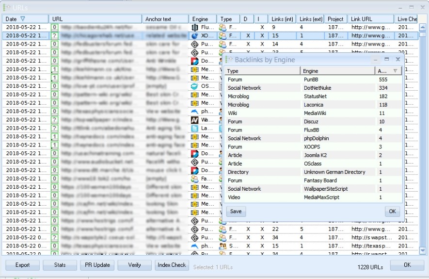 GSA Search Engine Ranker Backlink Auditing Feature