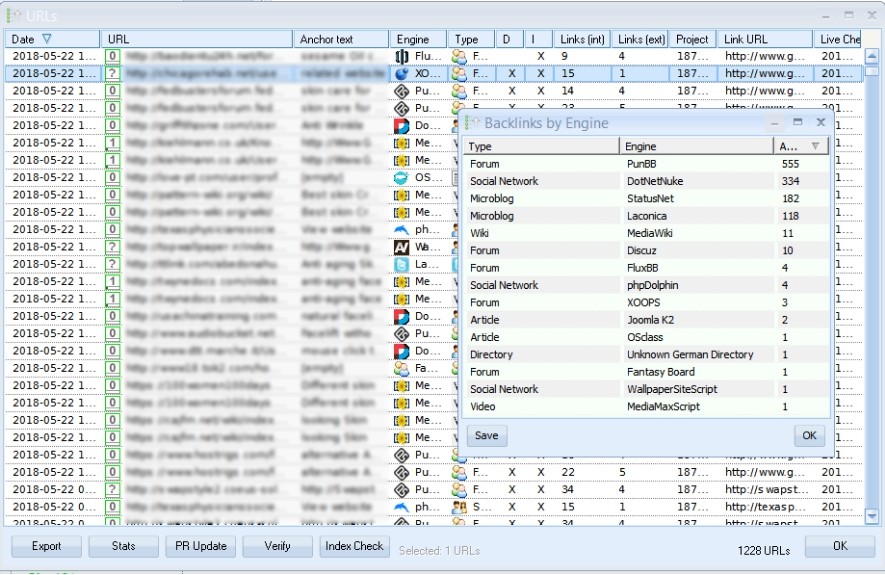 GSA Search Engine Ranker Backlink Auditing Feature