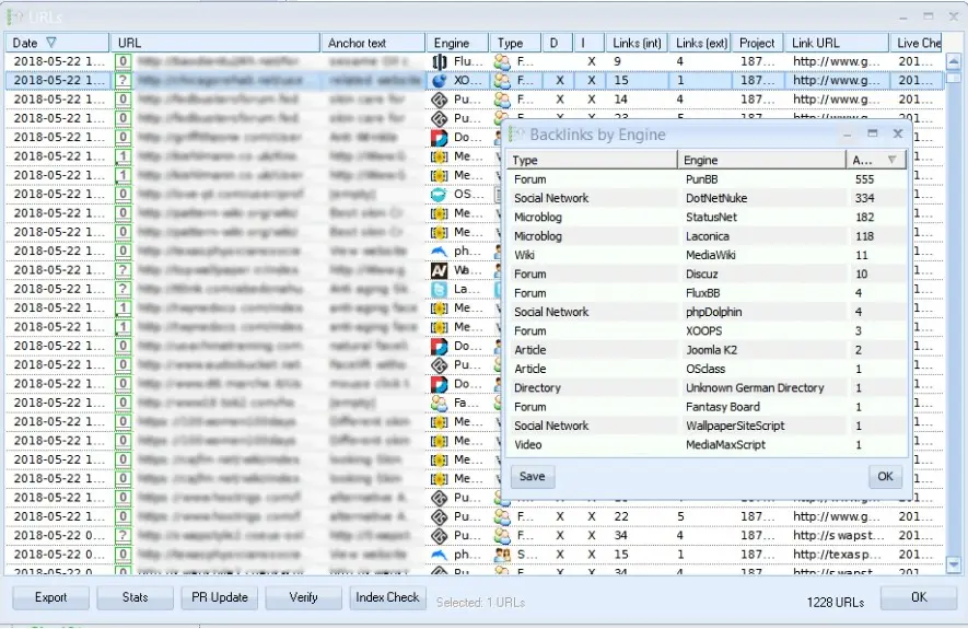 GSA Search Engine Ranker Backlink Auditing Feature