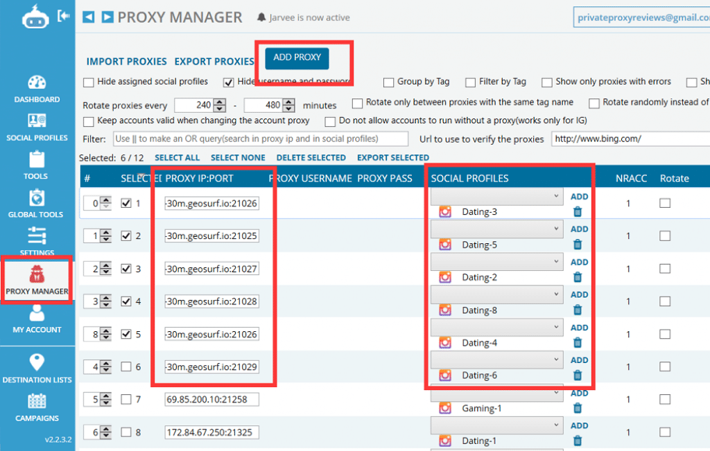 Proxy Manager