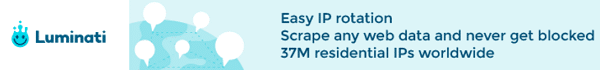 Luminati for web Scraping 