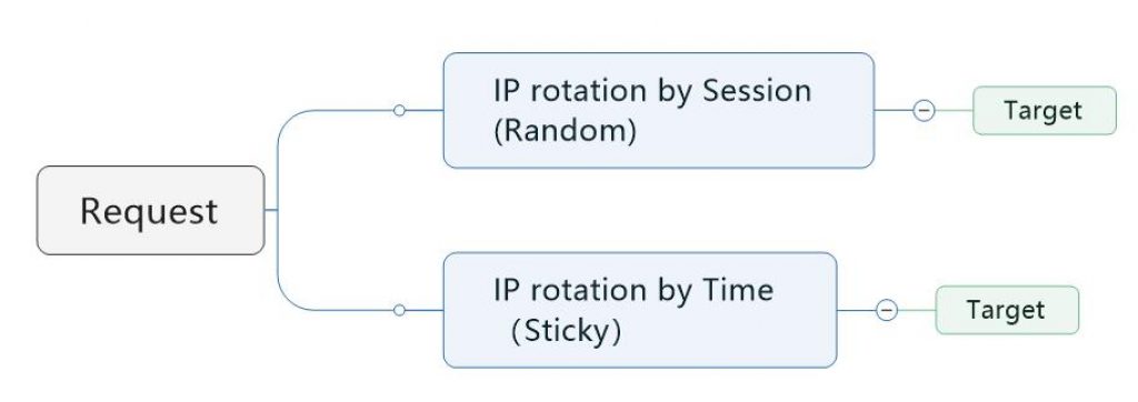 Type of IP rotation