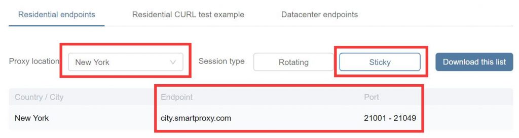 How to set up endpoint for betternikebot