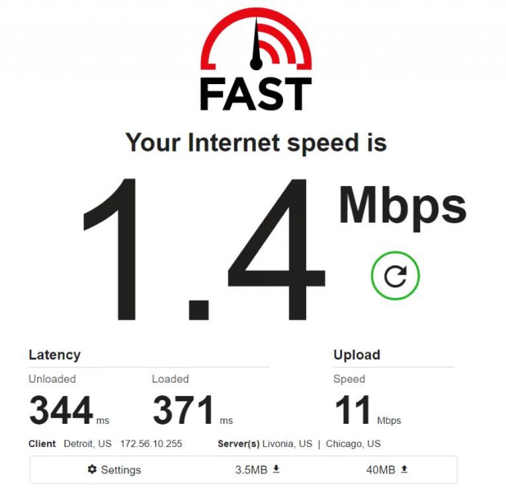 Mobile IPv4 / Location: US / Test 3