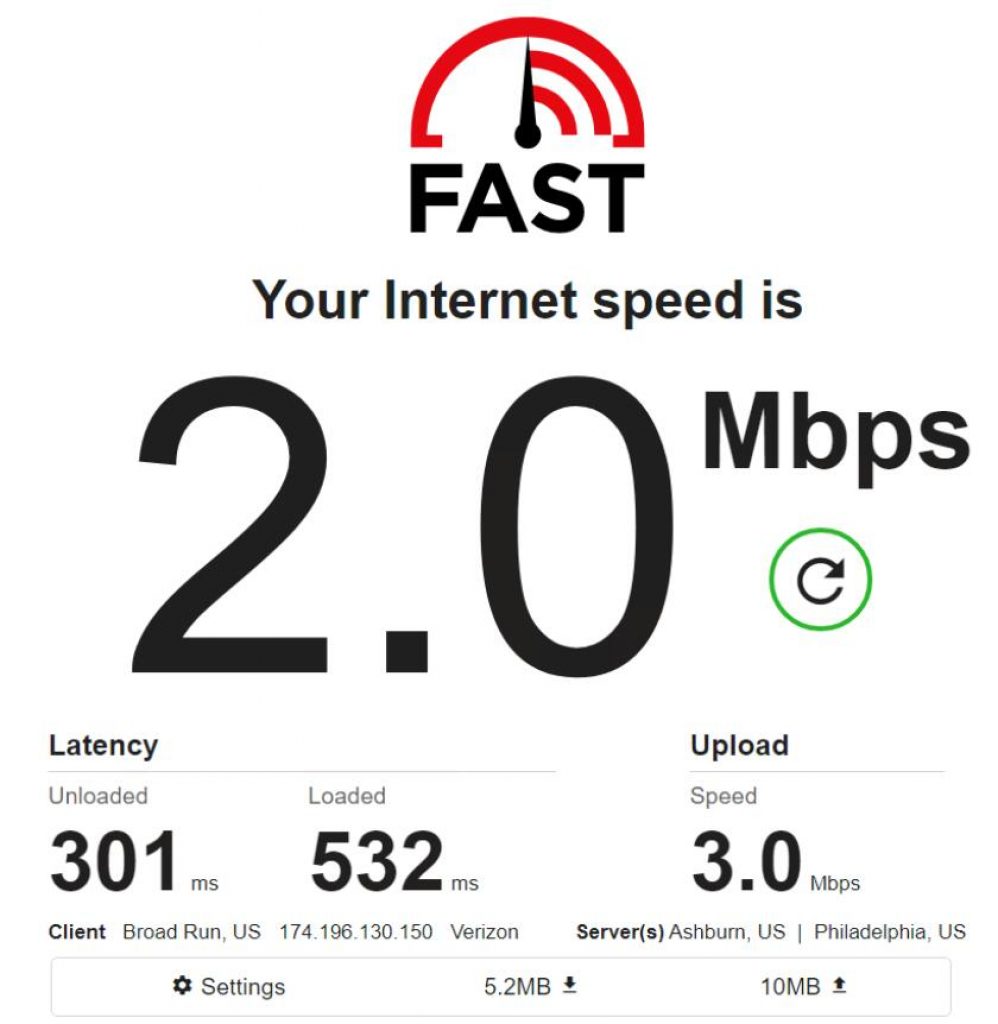 Mobile IPv4 / Location: US / Test 4