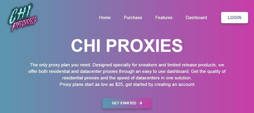 Chi Proxies Home Page