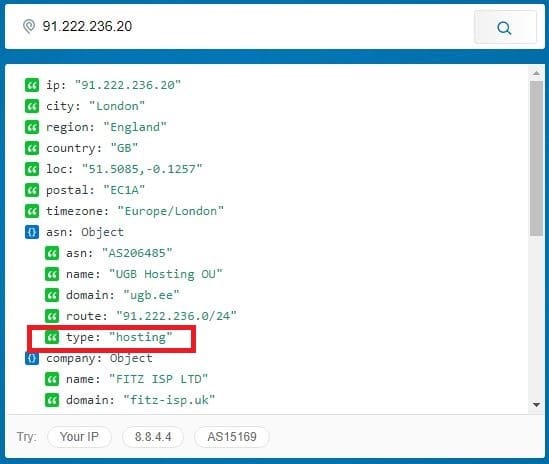 Fineproxy ISP Testing with hosting