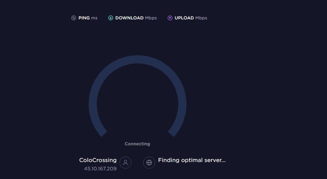 Fineproxy Incomplete Speed Testing