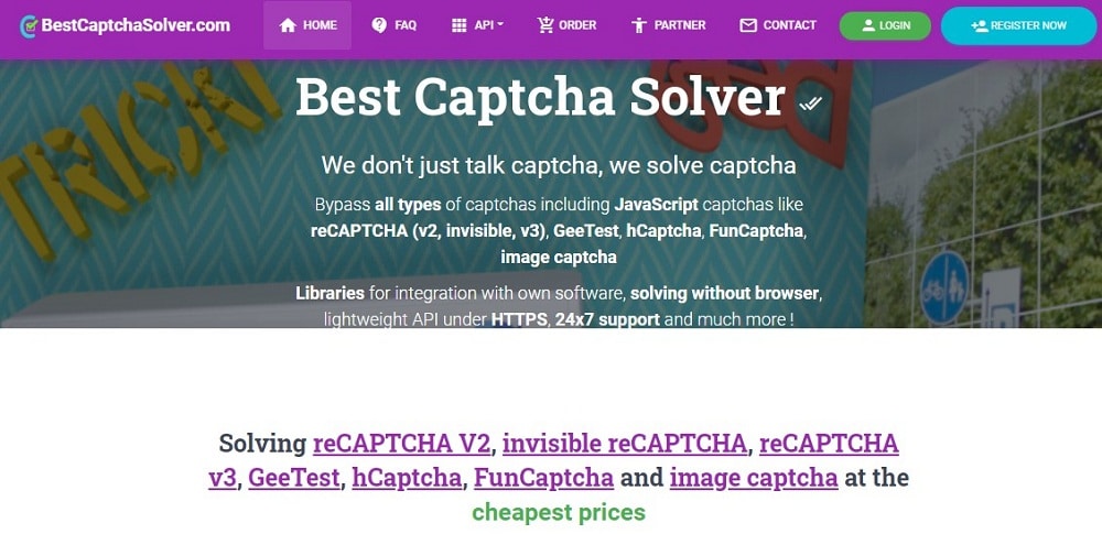 Best Captha Solver Homepage