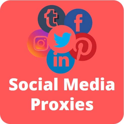 social media proxies