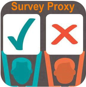 Survey proxy
