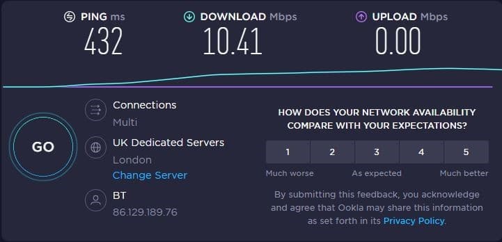 Geonode proxy server speed
