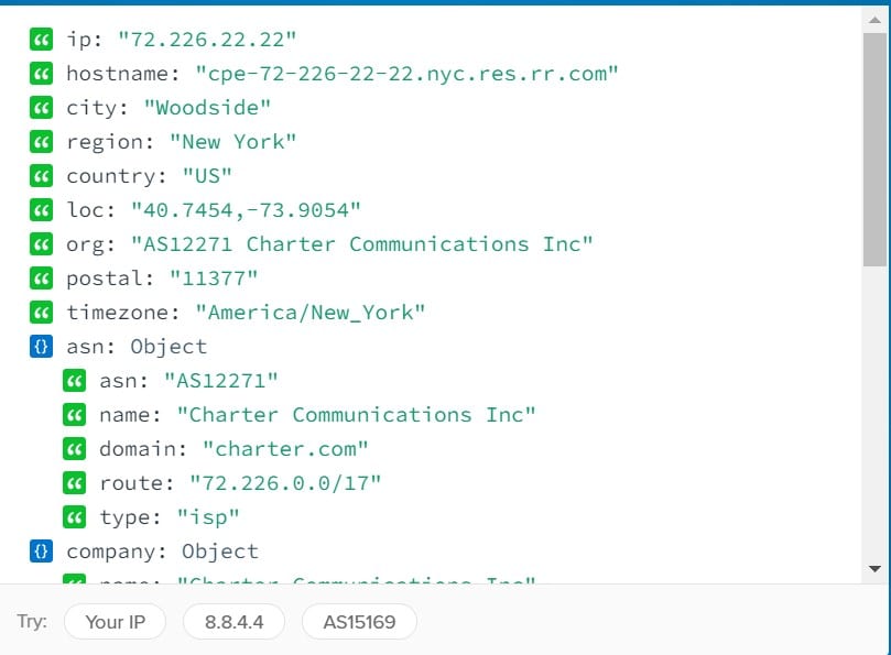 ProxyEmpire isp test