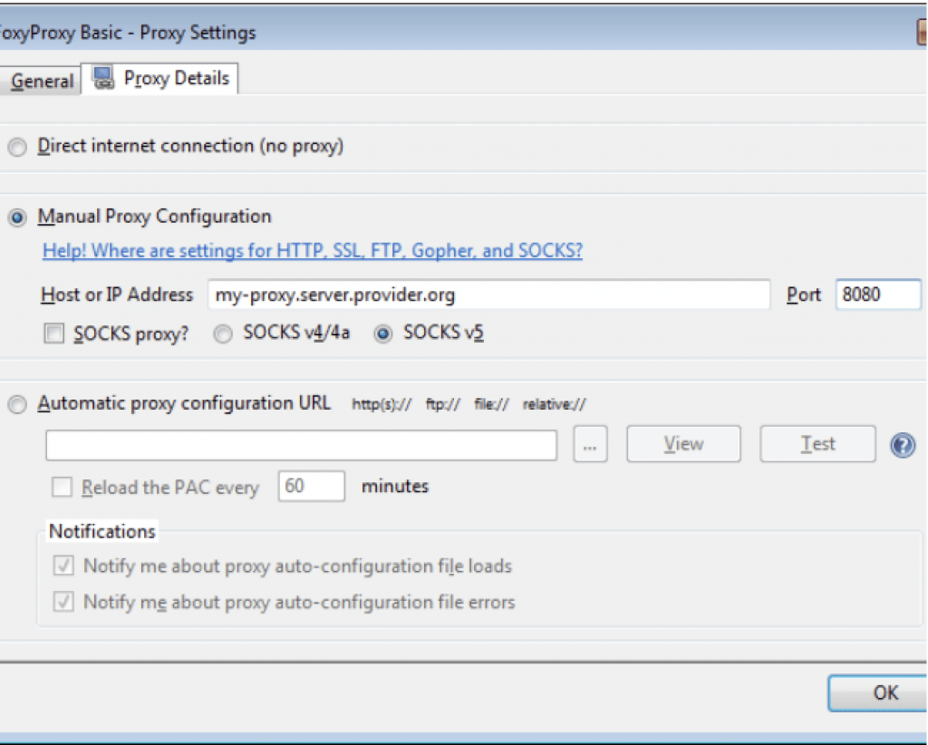 FoxyProxy on Chrome2