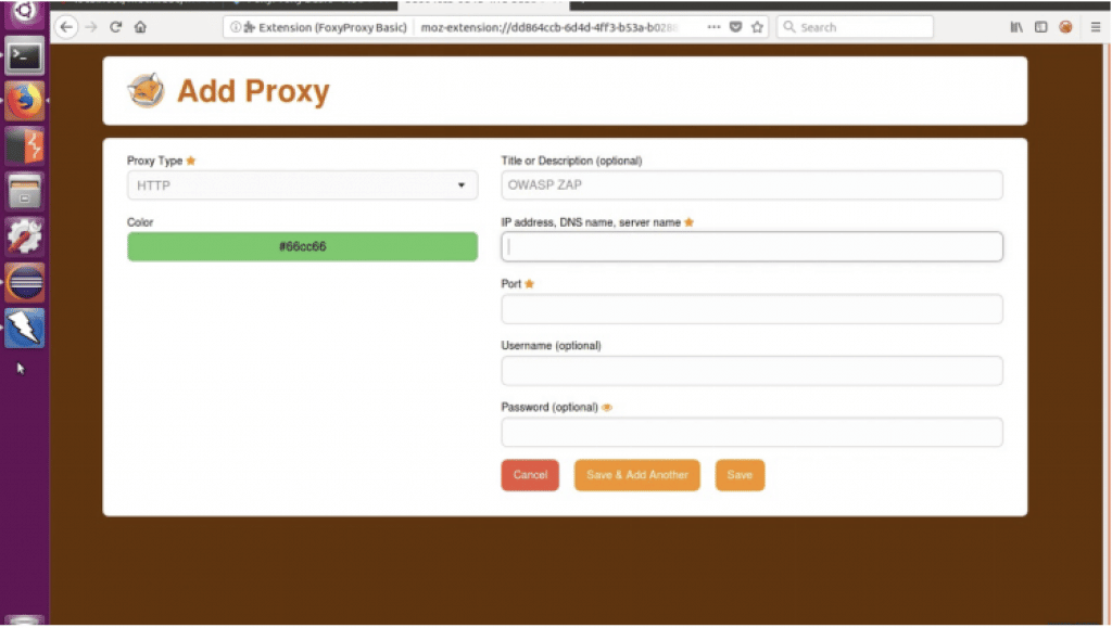 FoxyProxy on Firefox2