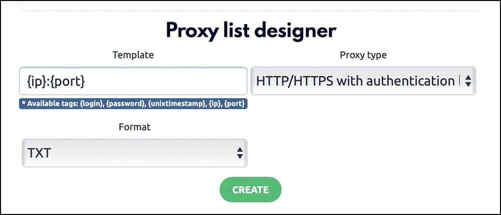 Dashboard and bind your device IP address