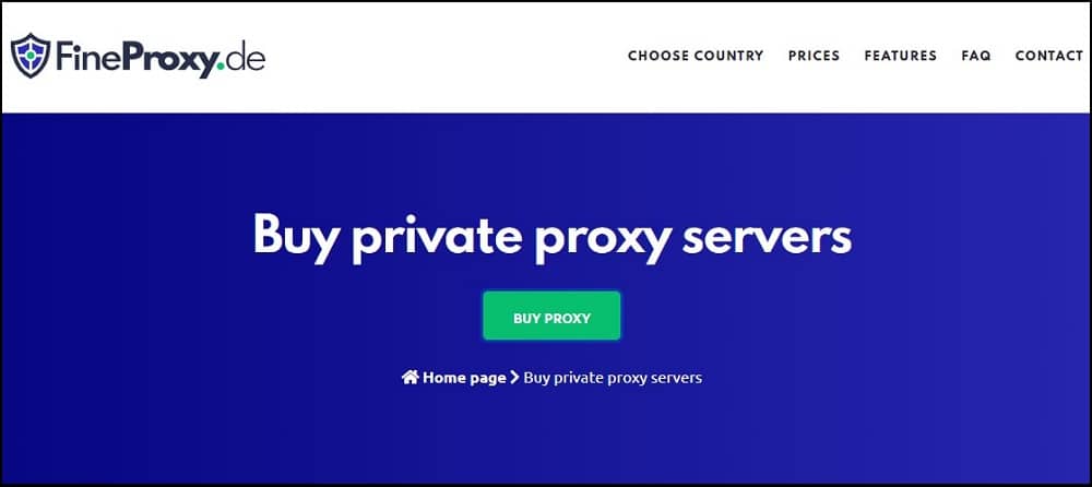 Fineproxy.de Private Proxy