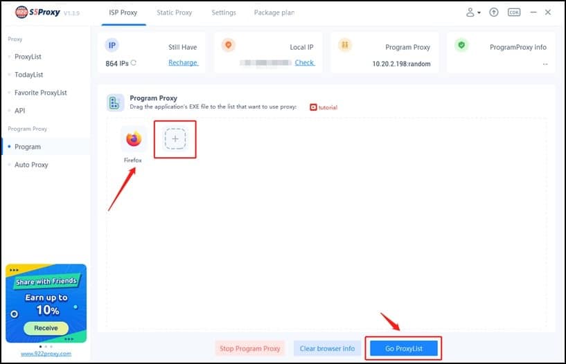 922 S5 Proxy Program