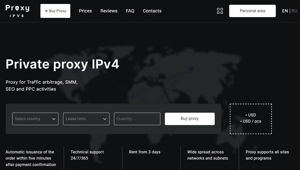Proxy IPV4 Overview