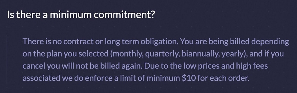 ChangeMyIP Commitment