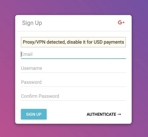 ChangeMyIP 注册流程