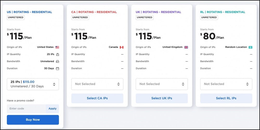 Unmetered Residential Proxies with Live Proxies