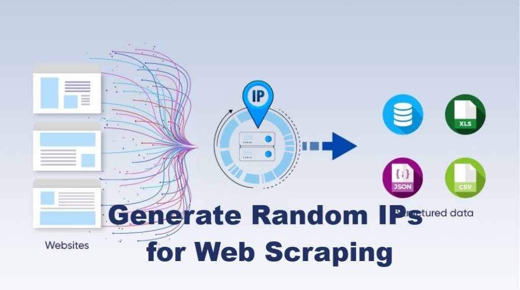 生成用于网络抓取的随机 IP